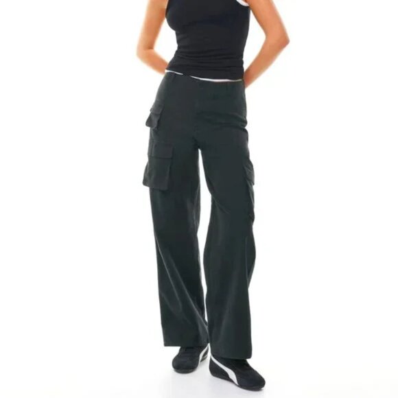 Wilfred Free Picture Cargo Wide Leg Pants 6 - Picture 1 of 16